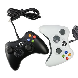 จอยxbox360/จอยเกม xbox360 มีสาย ต่อคอมได้ จอย xbox 360 controller ถ่ายจัดสินค้า​ตัวจริง​ครับ​