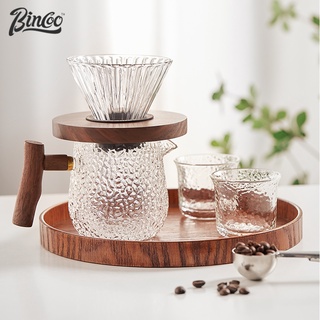 Bincoo ชุดหม้อกรองกาแฟ v60 สําหรับชงกาแฟ