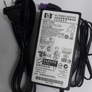 อะแดปเตอร์ไฟฟ้า AC 100V-240V DC 32V 625mA 0957-2242 / 0957-2250 / 0957-2269 HP Printer Adapter Power Supply