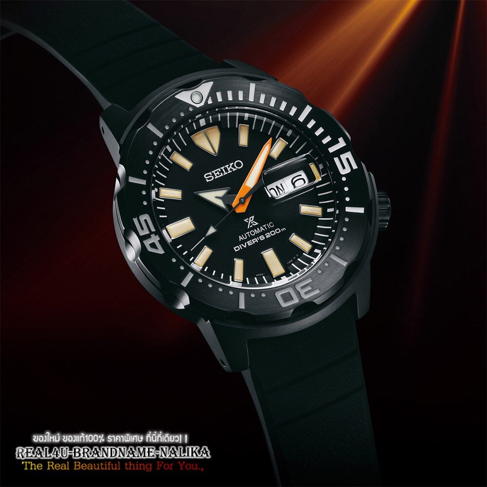 นาฬิกาข้อมือ SEIKO รุ่น Monster Black series เป็น Limited Edition จำนวนจำกัด 7,000 เรือนทั่วโลก