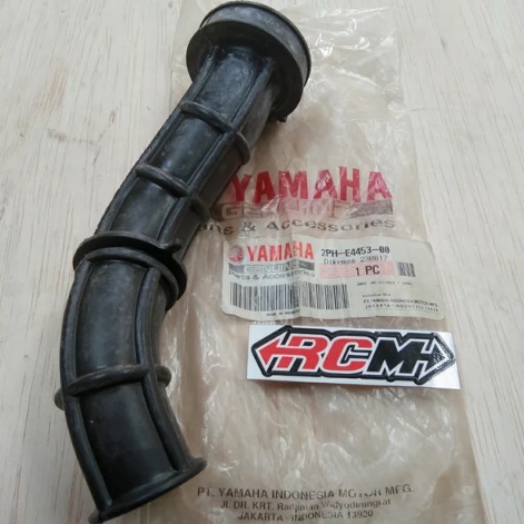 กรองยางจากคาร์บูเรเตอร์ไปยังกล่องกรองอากาศ Mio M3 125 Z Original Original Yamaha Ygp ของแท้ 2Ph-E445