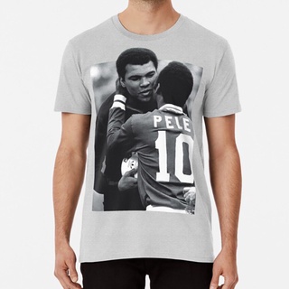 เสื้อยืดผ้าฝ้าย แขนสั้น พิมพ์ลาย Pele bare brazil marcellus clay cius สไตล์ฮาคุนะ LFcbnj71LPkfnf97สามารถปรับแต่งได้