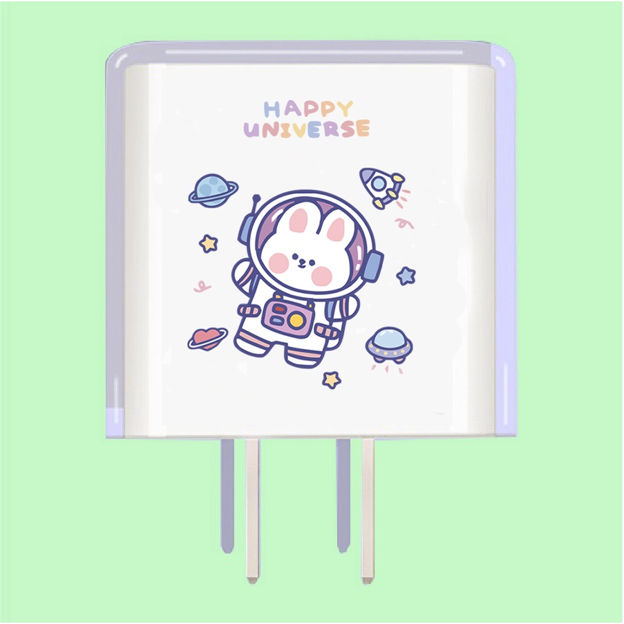 【ส่งจากไทย】เคสนิ่ม TPU สายชาร์จ ลายการ์ตูนน่ารัก ไอโฟน สำหรับAPPLE Power Adapter 18W/20W Cable Bite ตัวถนอมสายชาร์จ - รูปที่ 2