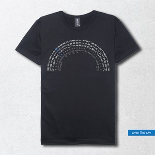 over the sky Graphic T-shirt - World time Bangkok UTC unisex