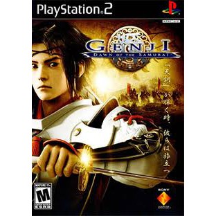 Ps2 แผ่นเกมส์ Genji - Dawn of the Samurai (USA)