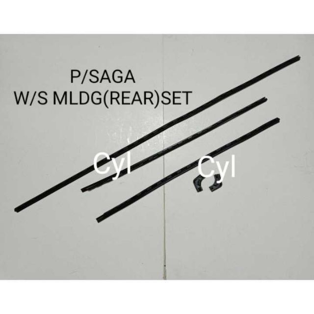 Proton Saga Windscreen Moulding Proton Saga Windscreen Moulding Proton Saga Windscreen Moulding Rear 🚚 Set