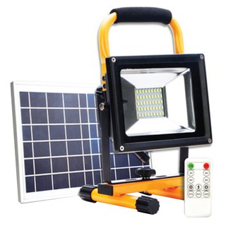 Outside spotlights SPOTLIGHT SOLAR 58-00185 20WATT DAYLIGHT LUMAX BLACK External lamp Light bulb ไฟสปอทไลท์ภายนอก สปอทไล