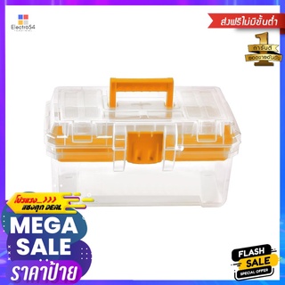 กล่องเครื่องมือ DIY MATALL HL30124 15.5 นิ้ว สีใสDIY TOOL BOX MATALL HL30124 15.5" CLEAR