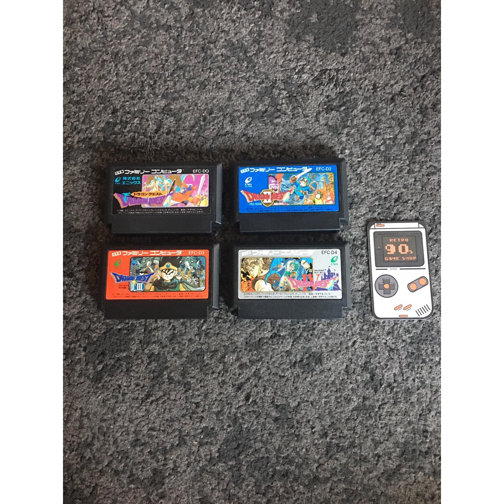 Enix Cartridge Famicom Dragon Quest Collection / Japan