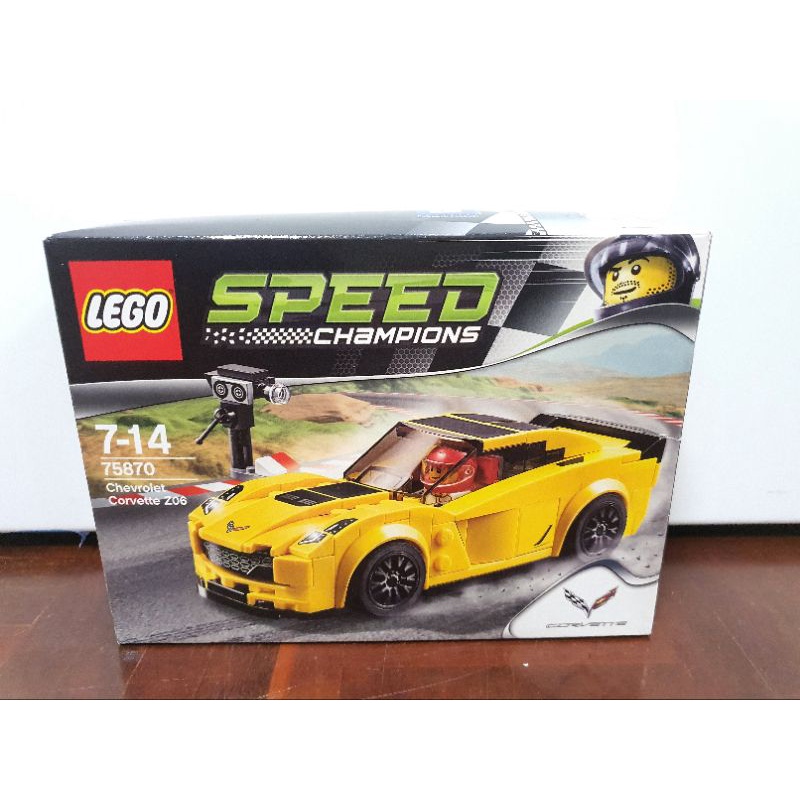 เลโก้ Lego speed champions 75870 Chevrolet Corvette Z06