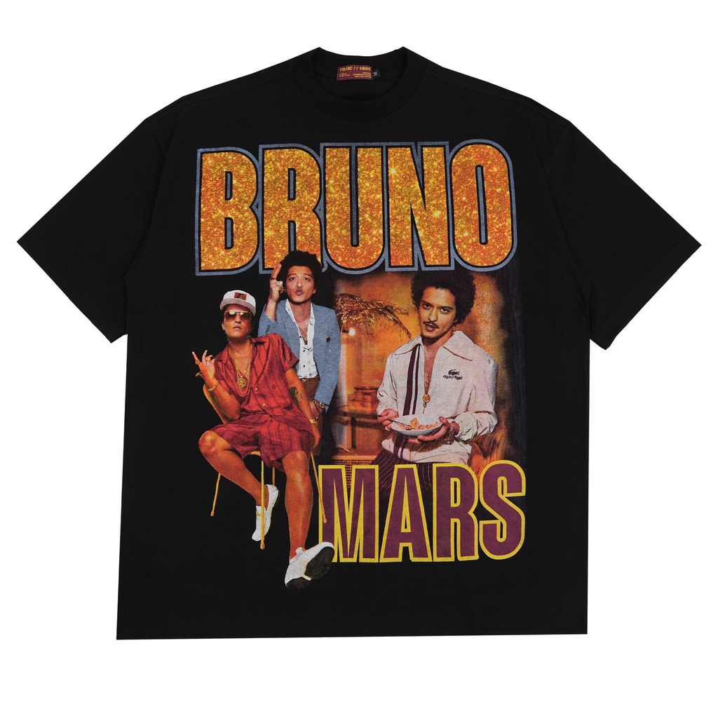 เสื้อยืดวินเทจเสื้อยืด ซูบิ GOKZ EDITION // BRUNO MARS // ขนาดเกิน S-4XL