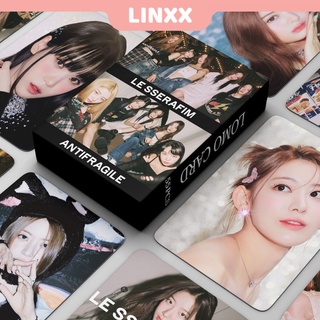 Linxx โปสการ์ดอัลบั้ม LE SSERAFIM ANTIFRAGILE Kpop 55 ชิ้น