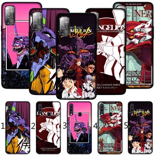 เคสโทรศัพท์ซิลิโคน Tpu แบบนิ่ม ลาย 96W Neon Genesis Evangelion สําหรับ Oppo A15 A15S A5 A9 A8 A31 A32 A53 A73 2020 F5 F7 F9 Pro A7X