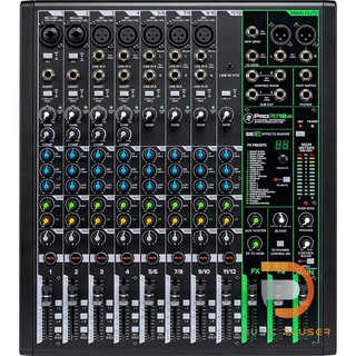 Mackie ProFX12v3 มิกเซอร์อนาล็อก 12 Channel มีเอ็ฟเฟค24 FX (8 x mono, 1 x stereo)พร้อม USB Recordingรับประกันศูนย์ของแท้