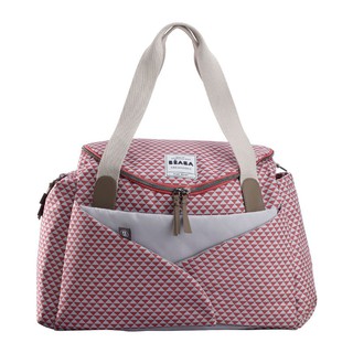 BEABA กระเป๋าเปลี่ยนผ้าอ้อม Sydney II changing bag "PLAY PRINT" MARSALA