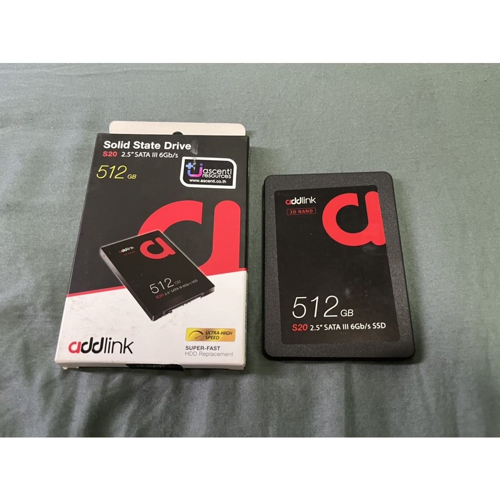 [มือสอง] Addlink SSD S20 512 GB SATA III 6GB/S