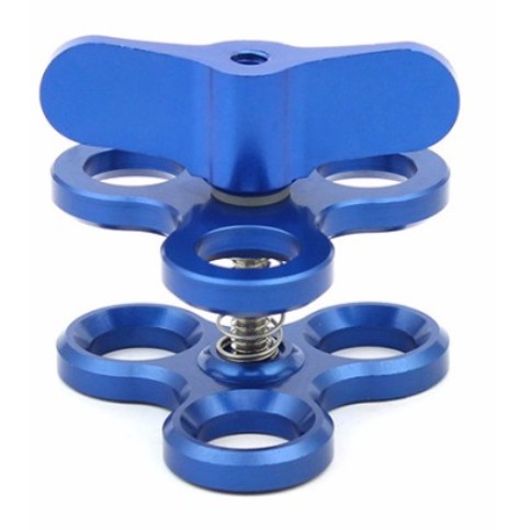 CLAMP Mount  2/3 way Connector BALL HEAD Mount Adapter for camera
