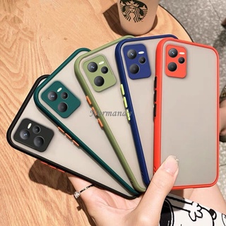 Ready Stock เคสโทรศัพท์ Casing Realme C35 / 9Pro / 9 Pro+ / 9i 2022 New Matte Translucent Skin Feel Handphone Case Camera Whole Package Lens Shockproof Protection Case RealmeC35 เคส Back Cover