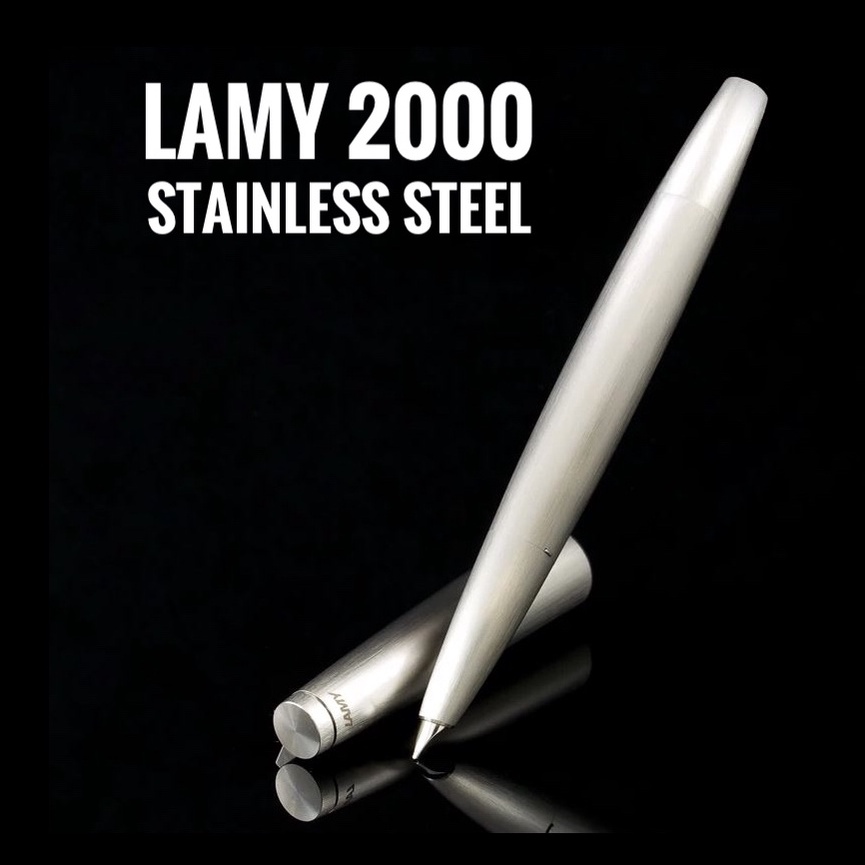 **สินค้าพรีออเดอร์ค่ะ** Lamy 2000 Stainless Steel ปากกาหมึกซึม รุ่น TOP จากลามี่ (ปากกา ลามี่รุ่น2000)