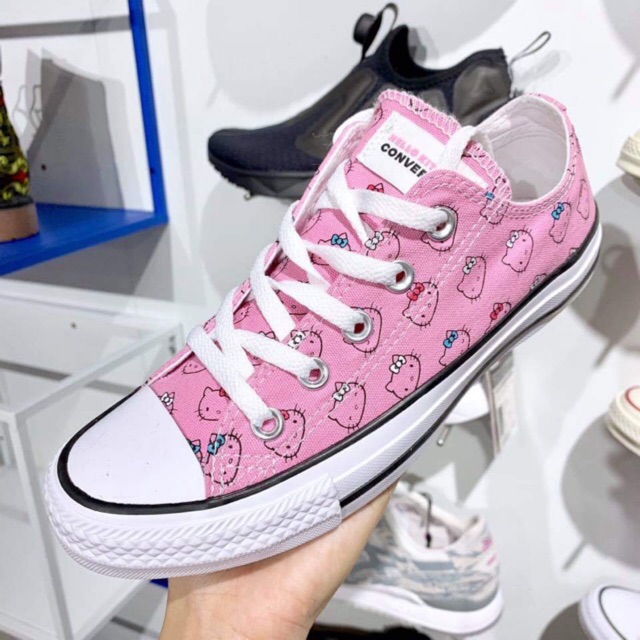 Converse All Star Kitty 3 OX Pink (ของแท้รุ่น Limited)