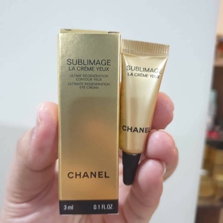 ครีมบำรุงผิวรอบดวงตา Chanel Sublimage La Creme Yeux Ultimate Regeneration Eye Cream 3ml.