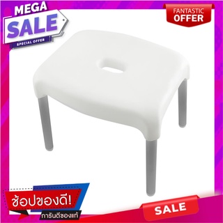 เก้าอี้ขาอลูมิเนียม PLIM M 32x25x30cm สีขาว อุปกรณ์ซักผ้า CHAIR WITH ALUMINUM LEGS PLIM M 32X25X30cm WHITE อุปกรณ์และผลิ