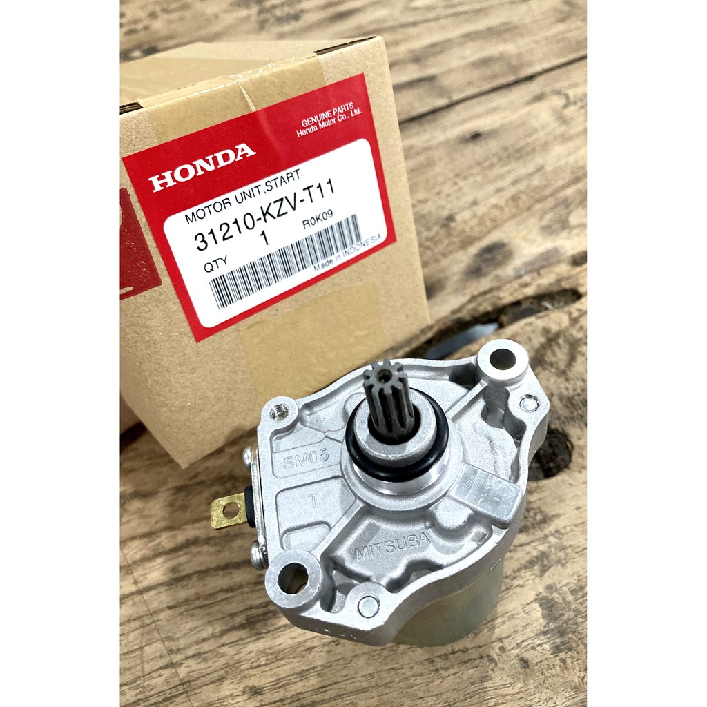 31210-KZV-T11 มอเตอร์สตาร์ท ไดสตาร์ท ดรีม110i,SuperCub อะไหล่แท้ ฮอนด้า