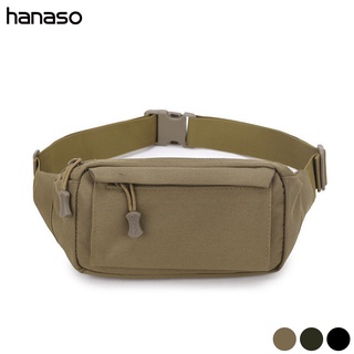 Hanaso กระเป๋าคาดเอว กระเป๋าคาดเอวกันน้ำ กระเป๋าทหารคาดเอว waist bag กระเป๋าคาดอก