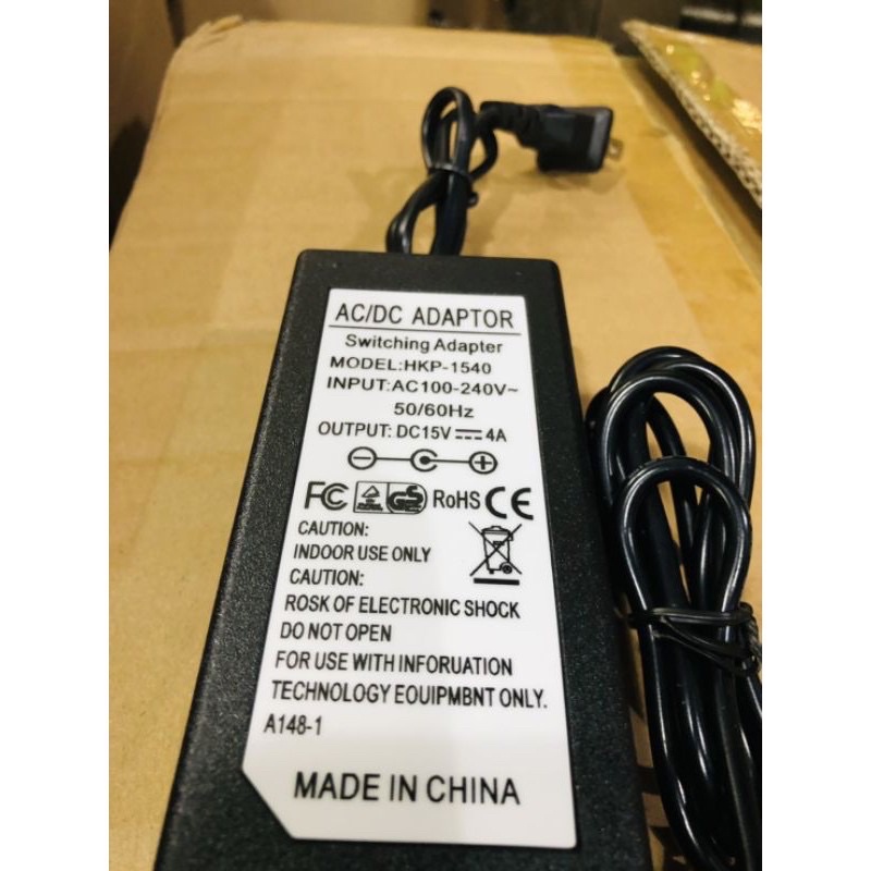 AC DC 15V 4A แหล่งจ่ายไฟอะแดปเตอร์220ถึง15โวลต์หม้อแปลง Universal Charger แหล่งสำหรับ Iight strip กล้องวงจรปิดHoverboard