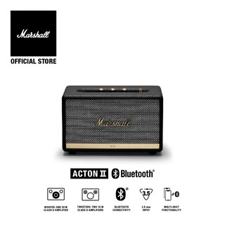 🎧🎵Marshall ลำโพงบลูทูธ - Marshall Acton II Bluetooth Black/