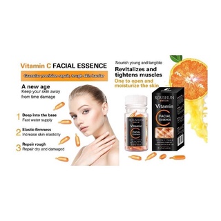 Roushun Vitamin C serum, Facial Essence suitable for all skin 90 เม็ด