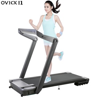 OVICX ลู่วิ่งไฟฟ้า รุ่นi1 Treadmill มอเตอร์ 3.0 แรงม้า มี USB พับเก็บได้ ไม่ต้องประกอบ