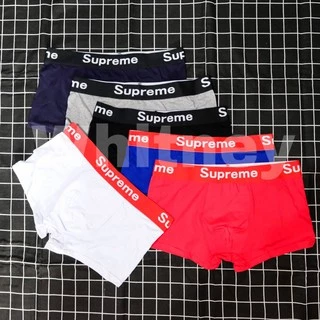 🔥กางเกงในผู้ชาย SUPREME เนื้อผ้านุ่ม ✨ กางเกงใน SUPREME กางเกงในใส่สบาย (EUM70)