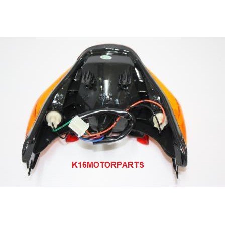 ไฟท้าย ชุด เพชร (ไฟท้ายสีเเดง-เลี้ยวสีส้ม) SMASH-D (ปี 2003) # 4631-433-ZRO # HMA - รูปที่ 4