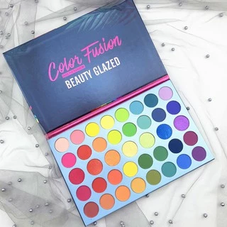 BEAUTY GLAZED พาเลตต์อายแชโดว์ กันน้ำ 39 สี