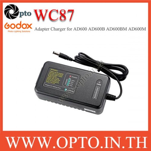 WC87(G60-12L3) Adapter Godox Charger for AD600 AD600B AD600BM AD600M Studio Flashes ที่ชาร์ตสำหรับแฟ