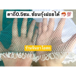 สวิงตักปลา ตาถี่0.5ซม ครึ่งเซ็น ที่ช้อนปา ช้อนกุ้งฝอย ช้อนกุ้งฝอยได้ ถุงสวิง สวิงยักษ์ อีช้อน อีช้อนโต่งปลา อีช้อนยกปลา