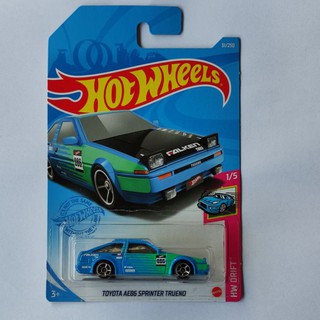 hot wheels Toyota AE86 sprinter trueno