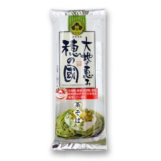 อาโออิ เส้นโซบะชาเขียวอบแห้ง ขนาด 240 กรัม - AOI Dachi no Megumi Honokuni Cha Soba
