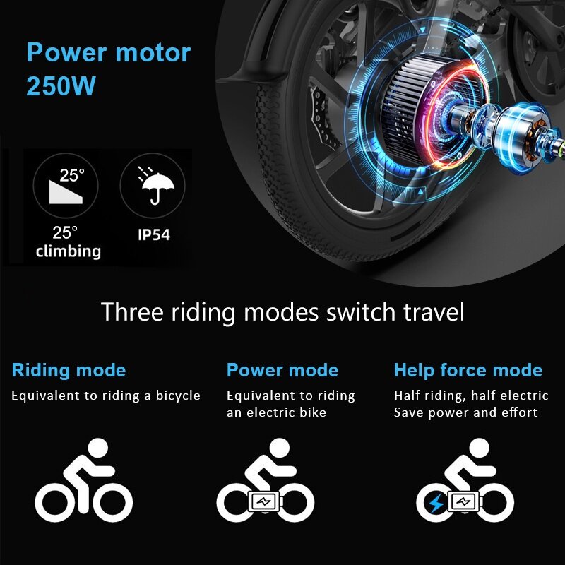 ส่งเร็ว nktno1โช้คอัพหน้าและหลังสำหรับสกูตเตอร์ไฟฟ้า รถจักรยานไฟฟ้า 100 กิโลเมตร NAKXUS16 นิ้วจักรยานพับได้