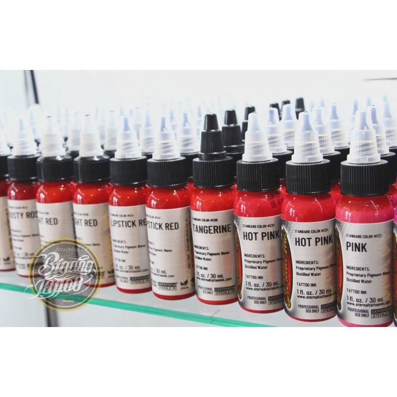 สีสัก/หมึกสัก/สีสักเอเทอนอล/หมึกสักเอเทอนอล/Eternal ink/tattoo/อุปกรณ์สักลายจ Victor