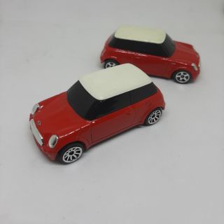 Majorette Mini Cooper สีแดง (มีล้อ2แบบ)