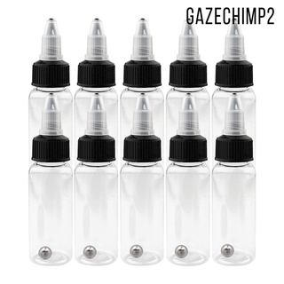 ( Gazechimp2 ) ขวดหมึกสักสีใส 10X30 / 50 / 60 / 120 / 250 มล .