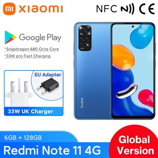 Global Version Xiaomi Redmi Note 11 5g 6GB 128GB Snapdragon 680 90Hz AMOLED Sreen กล้อง Quad 50MP 33W Pro ชาร์จ