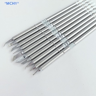 Mchy&gt; หัวแร้งไฟฟ้า T12 T12-K B2 BC2 ILS JL02 D24 KF สําหรับ Hakko fx951