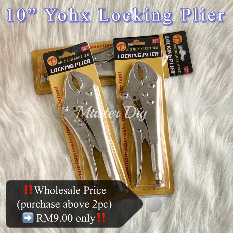 !! 10 YOHX JAM LOCKING PLIER /GRIPE PLIER/VICE GRIPLE ราคา / ด้ามจับ PLIER