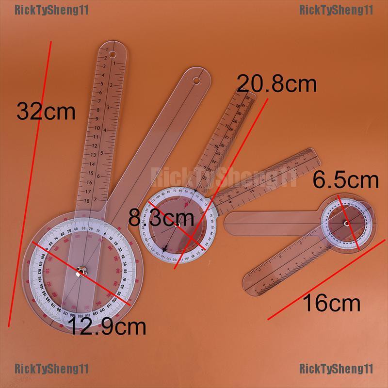 COD RTS3pcsset 6812inch 360 degree protractor angle medical ruler ...