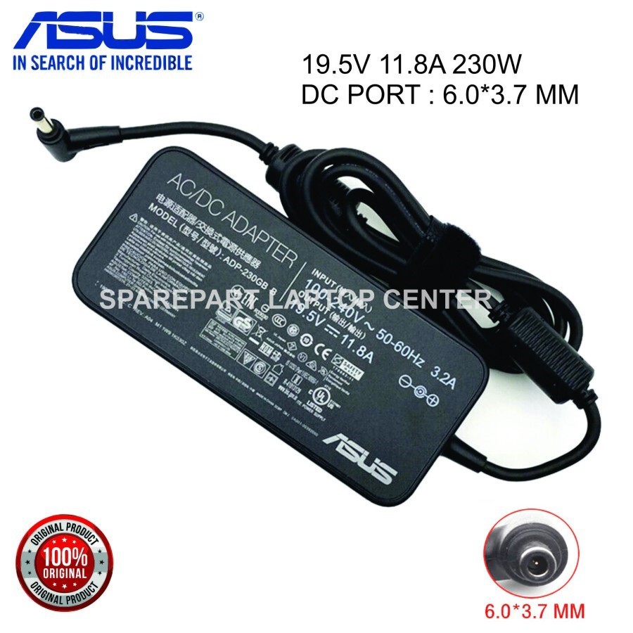 ASUS ROG Zephyrus M15 GU502 GU502g GU502gu GU502gv GU502 GU502g GU502l GU502lu GU502lv 11.8A ADAPTER