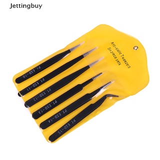 [Jettingbuy] เครื่องมือซ่อมแซม ป้องกันไฟฟ้าสถิตย์ esd 6 ชิ้น