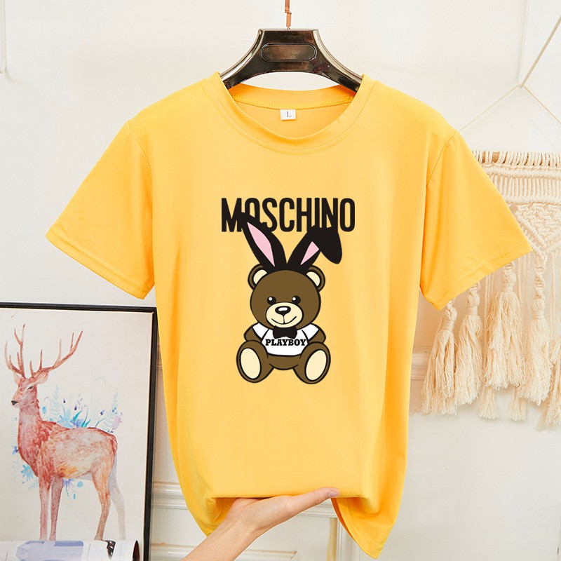 BK-229 เสื้อยืดแขนสั้นพร้อมส่ง 8สี ลายการ์ตูน ขายดีตามเทรนต์ ลายน่ารัก สีสันสดใส่น่ารัก ใส่ได้ทั้งหญิงและชาย (S-XXL)